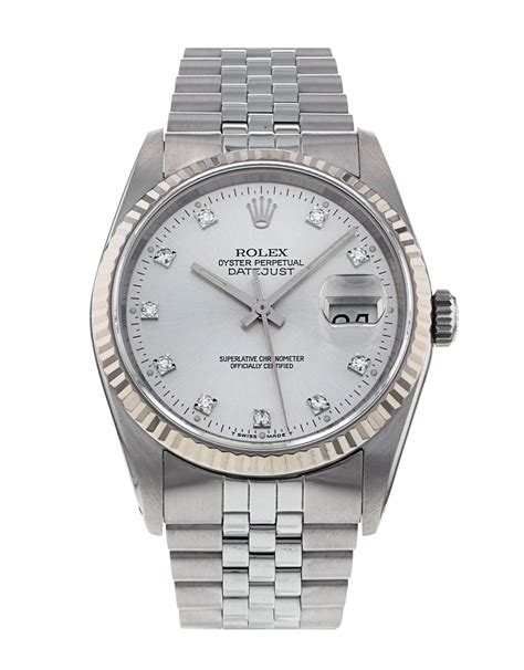 rolex datejust 16622|rolex datejust 16234 diamond.